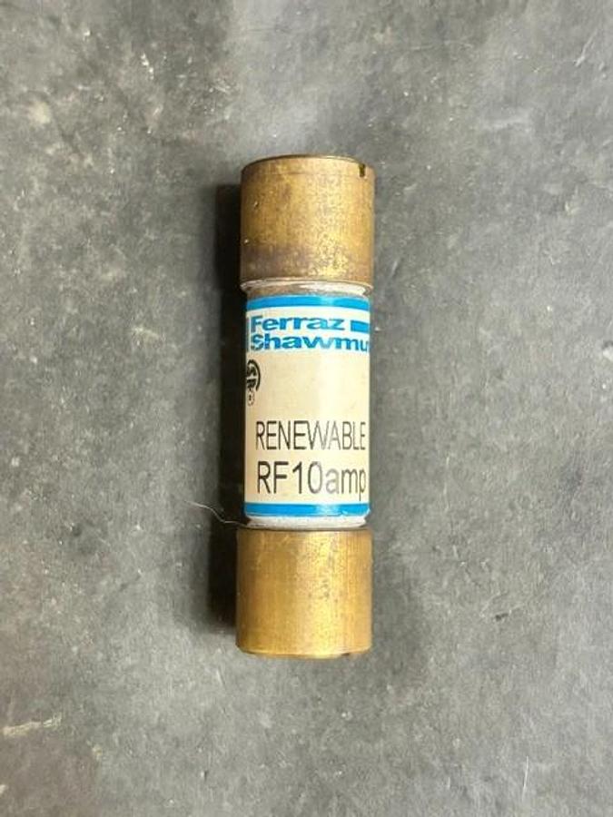 Used FERRAZ SHAWMUT RF10 FUSE