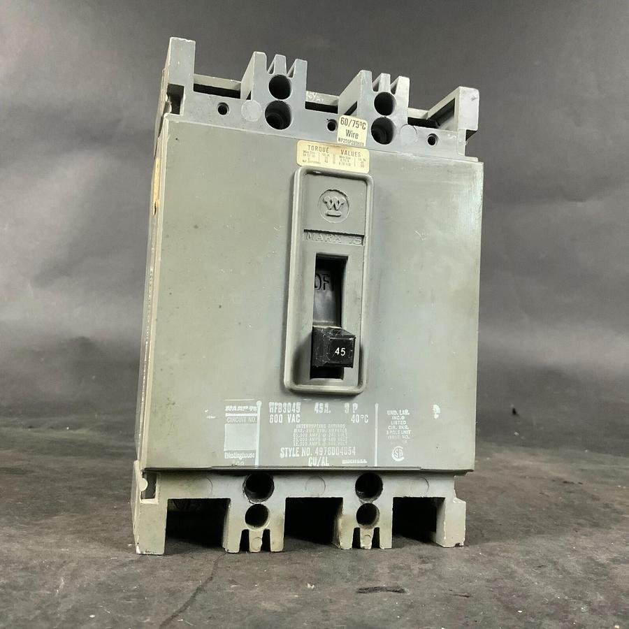 Used WESTINGHOUSE HFB3045 CIRCUIT BREAKER ($50 OBO)