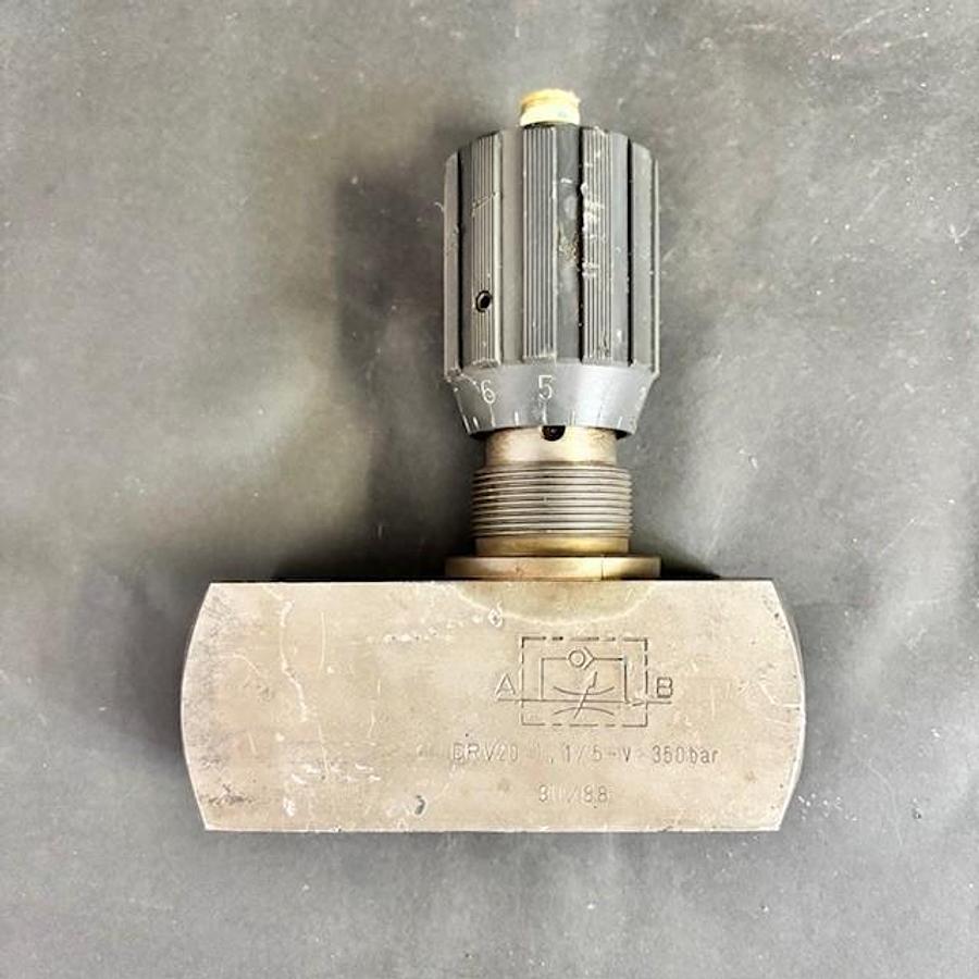 Used FLUTEC DRV-20-01.1/5 FLOW CONTROL VALVE