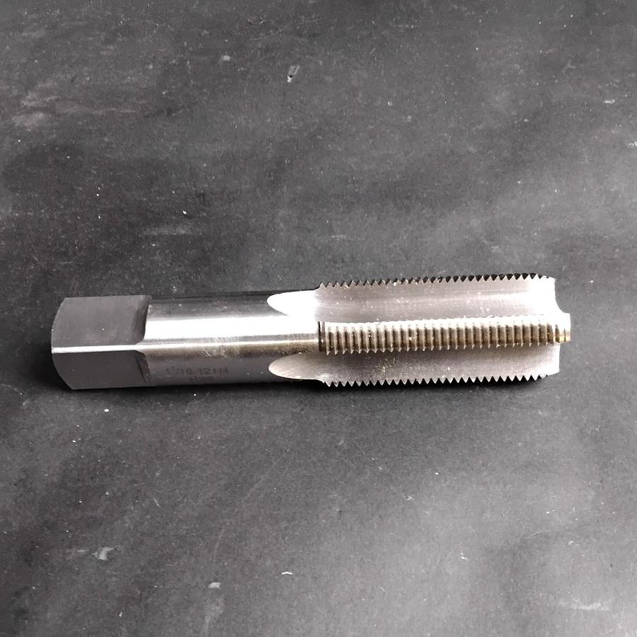 Used UNBRANDED 1 3/16-12 H4 HSS HAND TAP ($20 OBO)
