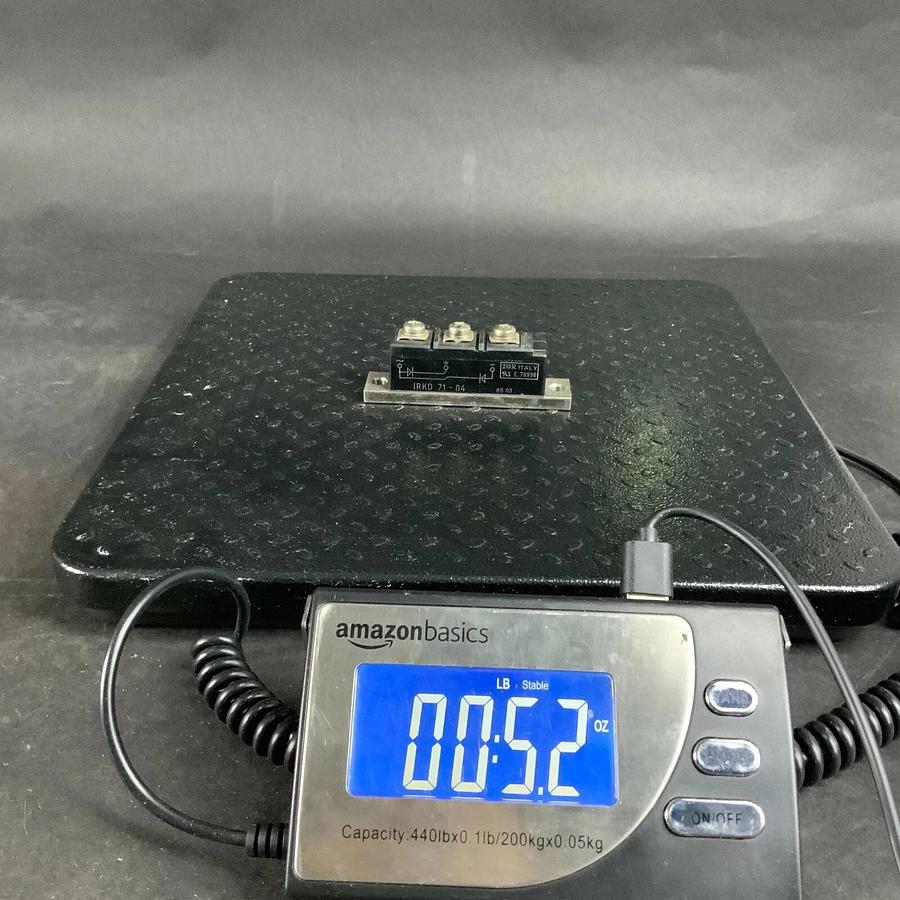 Used INTERNATIONAL RECTIFIER IRKD 71-04 MODULE RECTIFIER ($18 OBO)