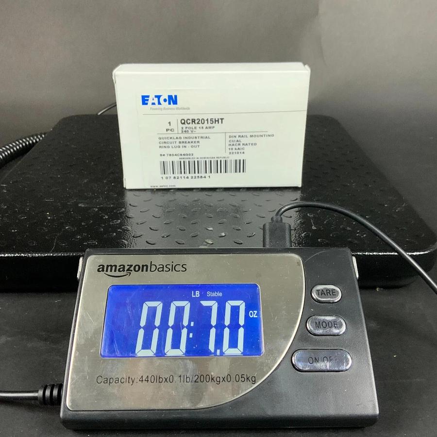 Used EATON QCR2015HT CIRCUIT BREAKER - BRAND NEW IN BOX ($25 OBO)