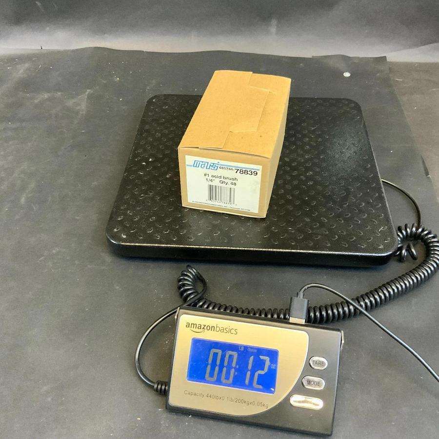 MARS 685744-78839 #1 1/4” ACID BRUSH - BOX OF 48 ($8 OBO)