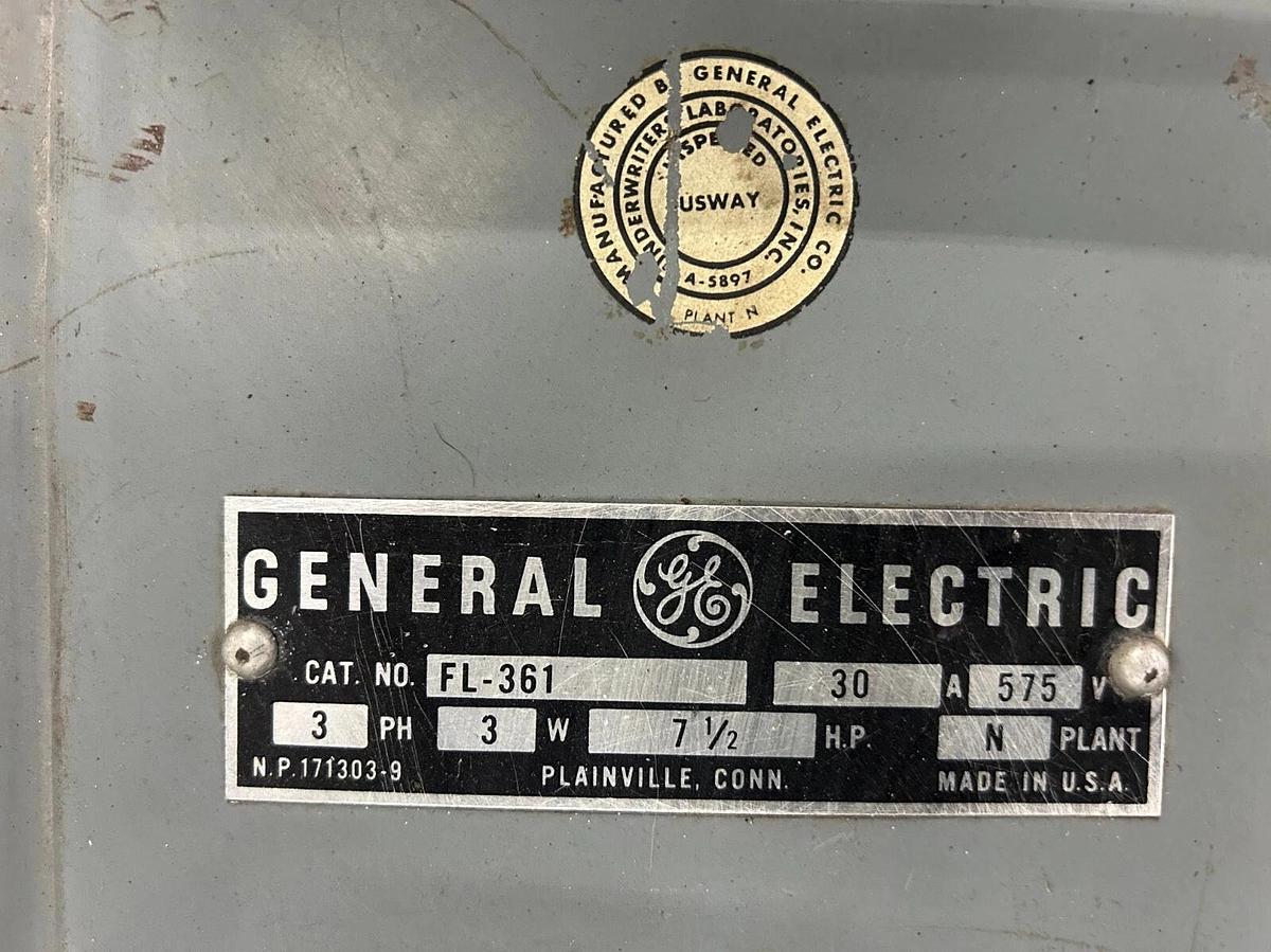 Used BUSS PLUG - General Electric - FL-361 ($75 OBO)