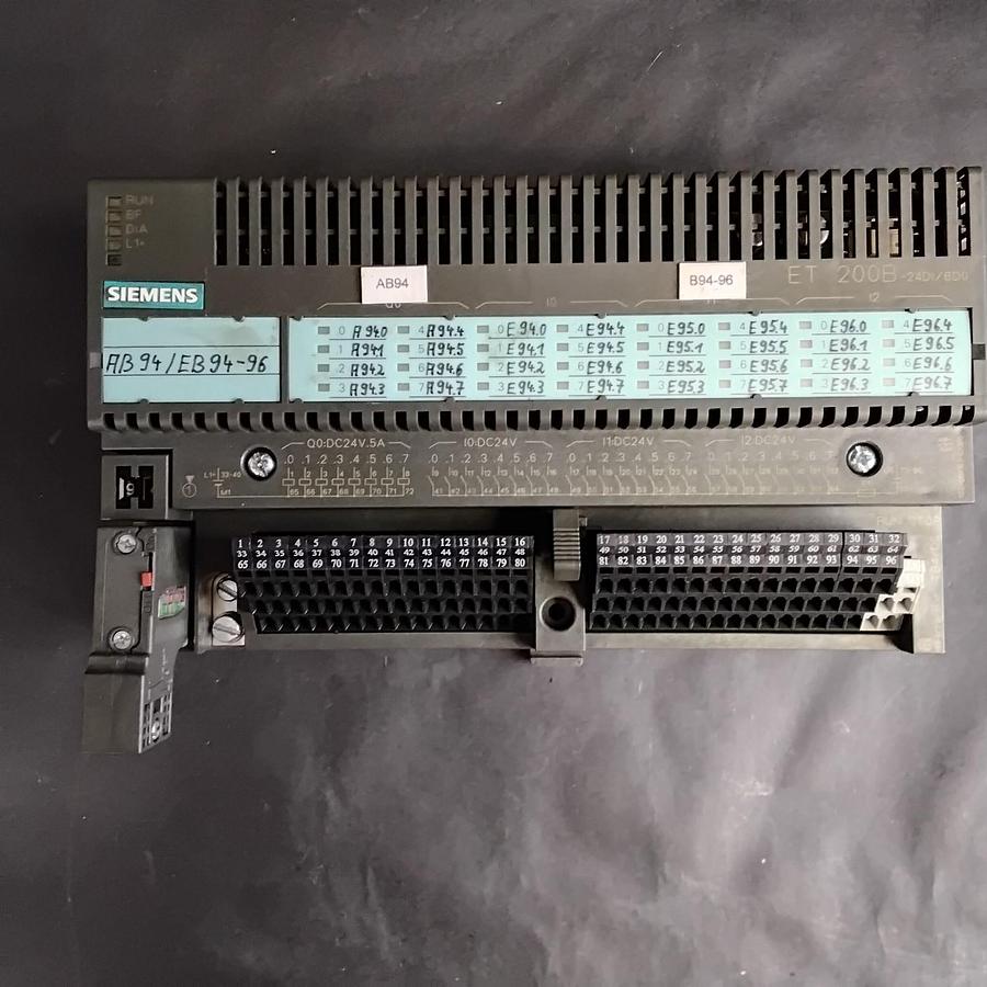 Used SIEMENS ET200B-24DI/8DO CONTROLLER MODULE ($125 OBO)