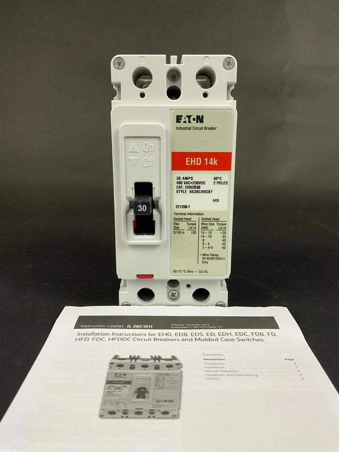 EATON EHD2030 CIRCUIT BREAKER - BRAND NEW IN BOX ($140 OBO)