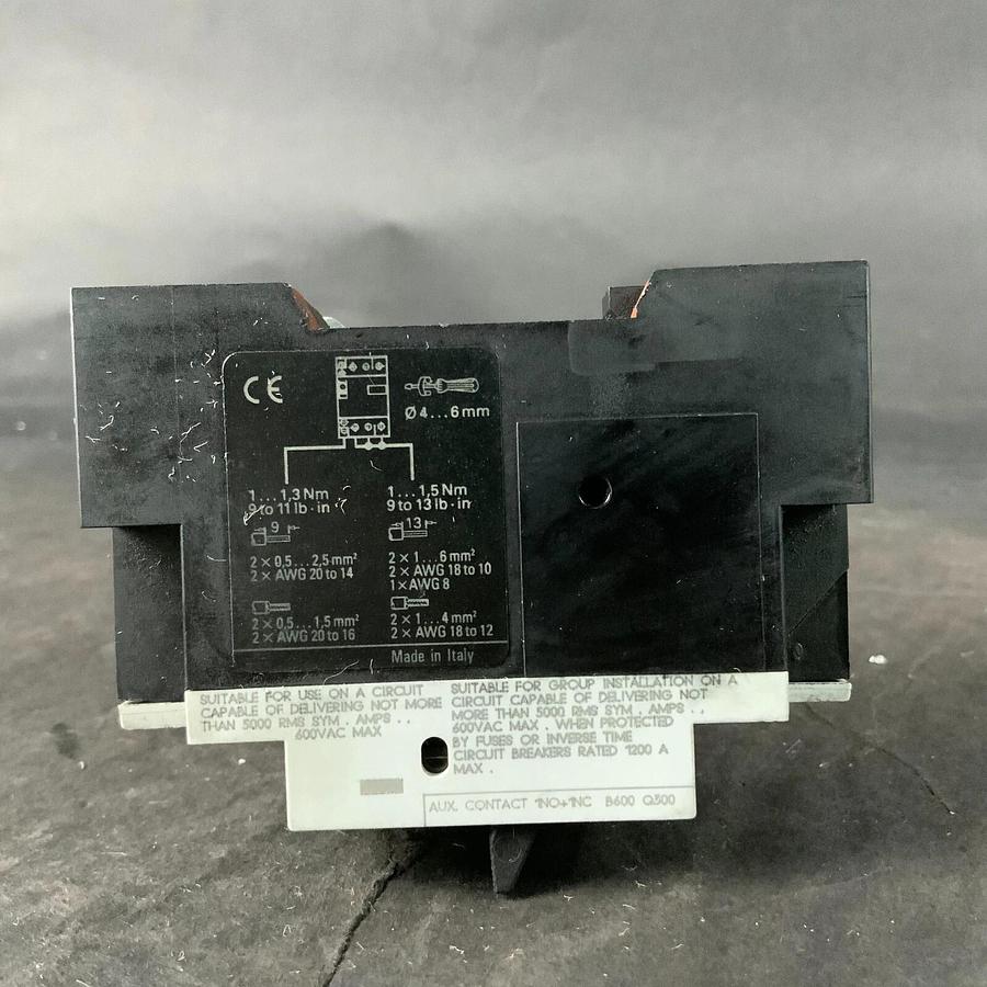 Used ABB M25-TM-0.6 CIRCUIT BREAKER ($20 OBO)