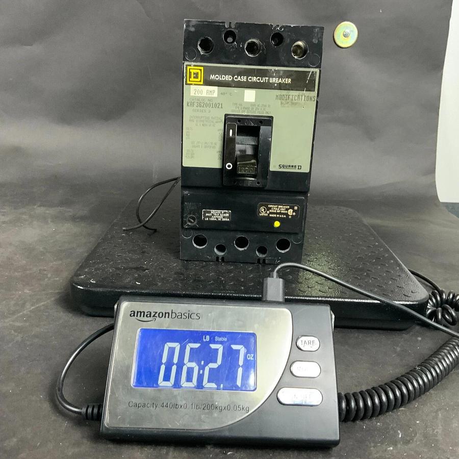 Used SQUARE D KAF362001021 CIRCUIT BREAKER ($170 OBO)