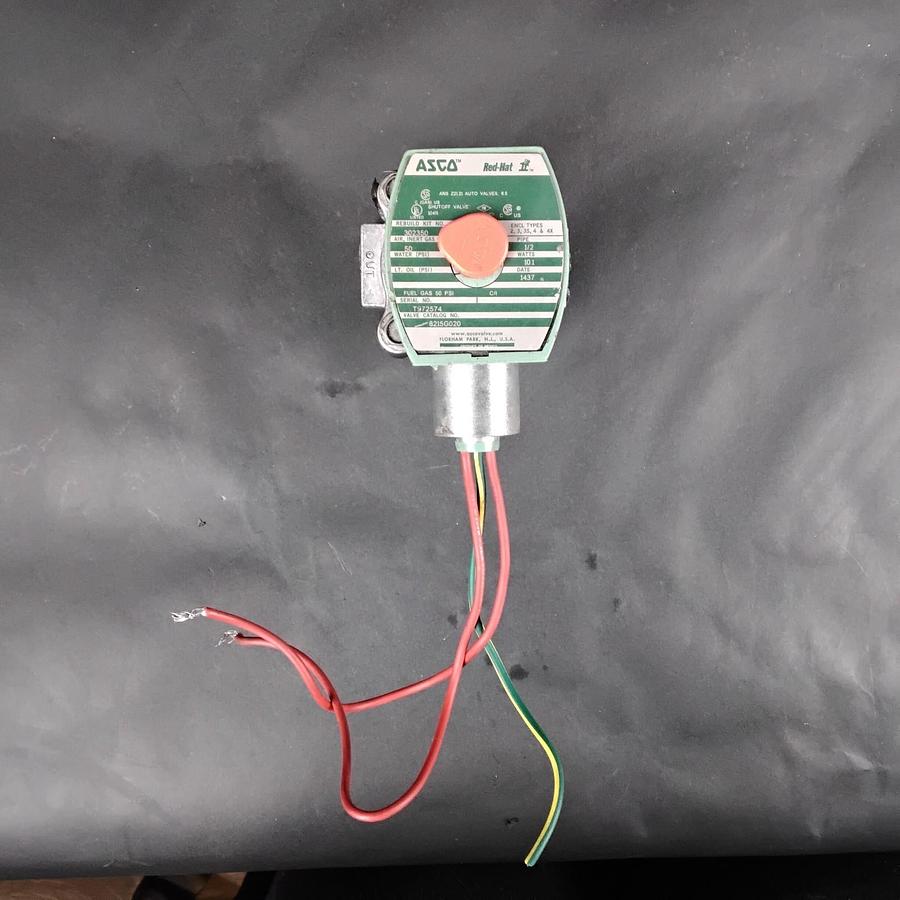 Used ASCO RED-HAT 8215G020 SOLENOID VALVE ($48 OBO)