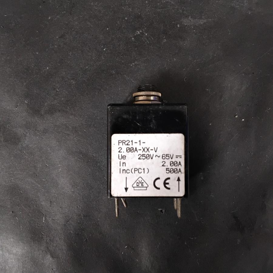 Used AIRPAX PR21-1-2.00A-XX-V CIRCUIT BREAKER ($14 OBO)