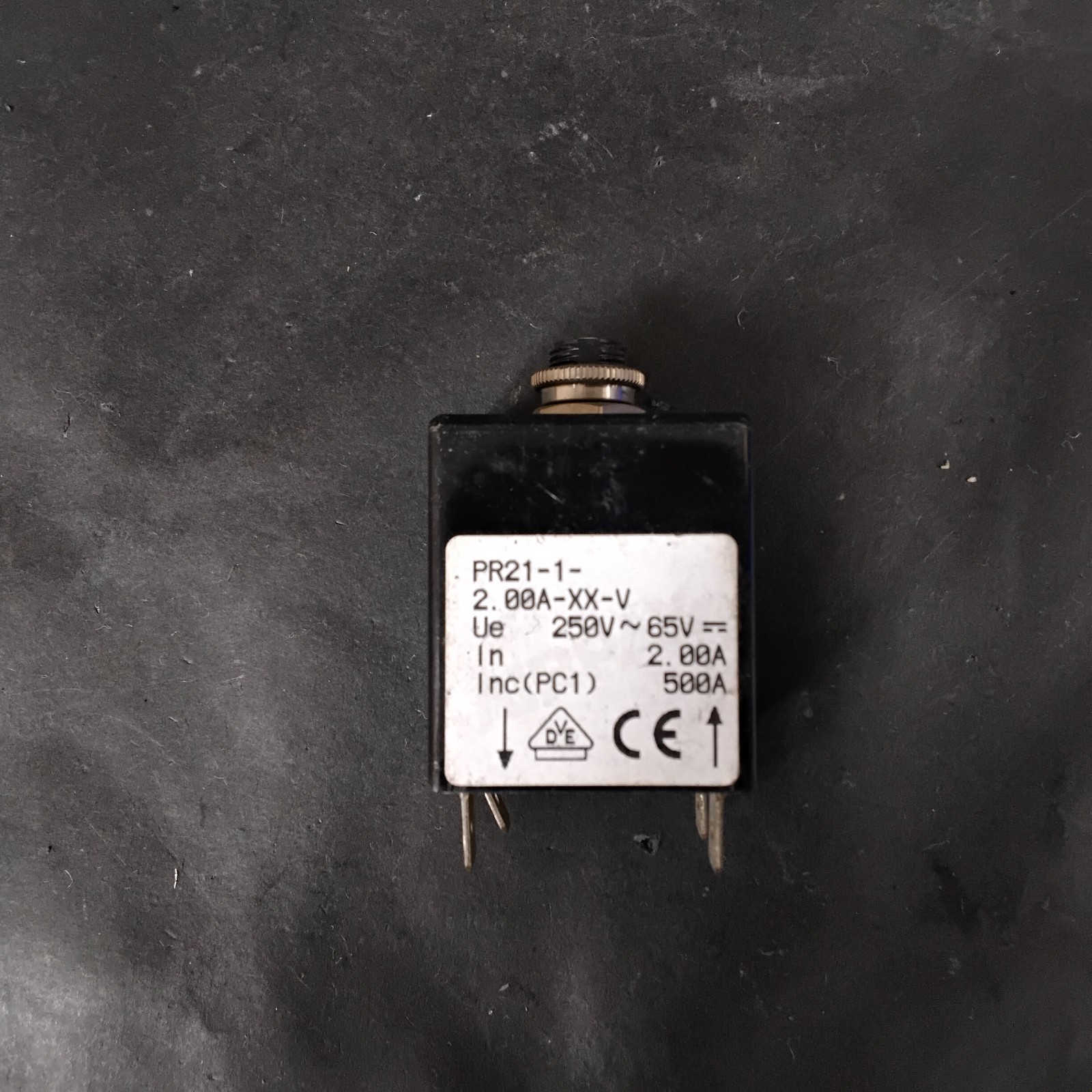 Used AIRPAX PR21-1-2.00A-XX-V CIRCUIT BREAKER ($14 OBO)