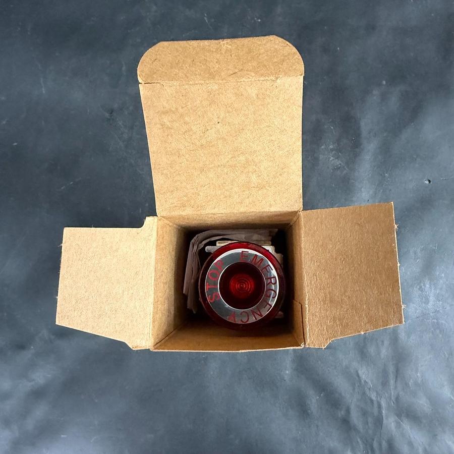 Used EATON 10250T563LED06-1X RED E-STOP BUTTON