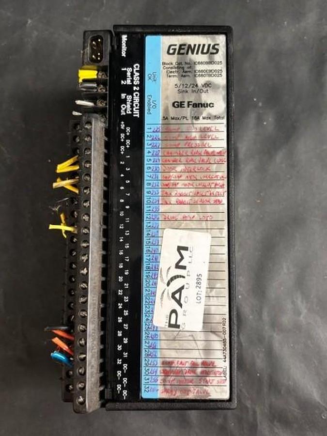 Used GE FANUC IC660BBD025 I/O BLOCK