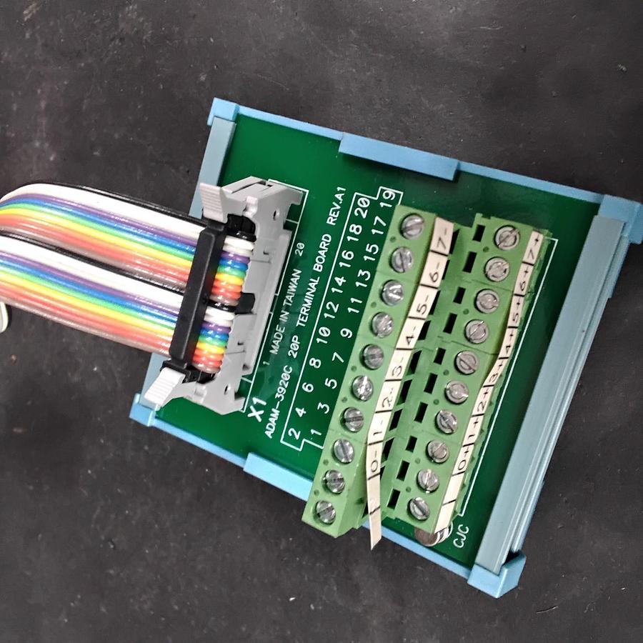 Used ADVANTECH ADAM-3920C 20P TERMINAL BOARD ($45 OBO)