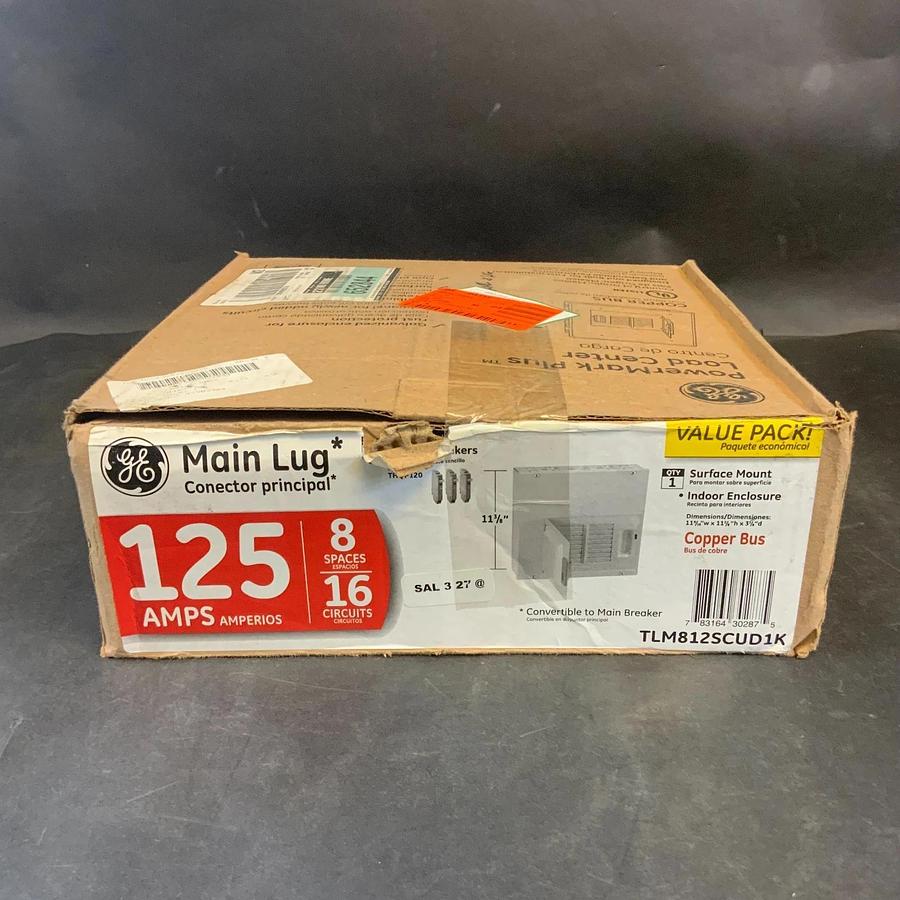 GE TLM812SCUD1K MAIN LUG LOAD CENTER ($35 OBO)