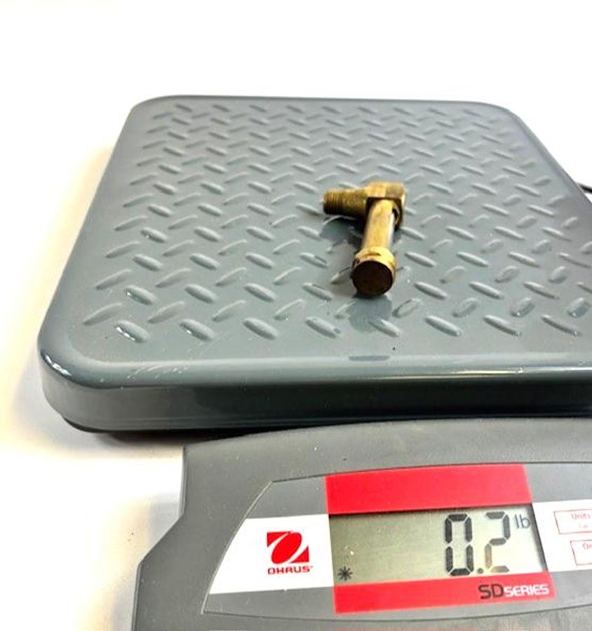 Used BRASS OIL LIQUID LEVEL INDICATOR