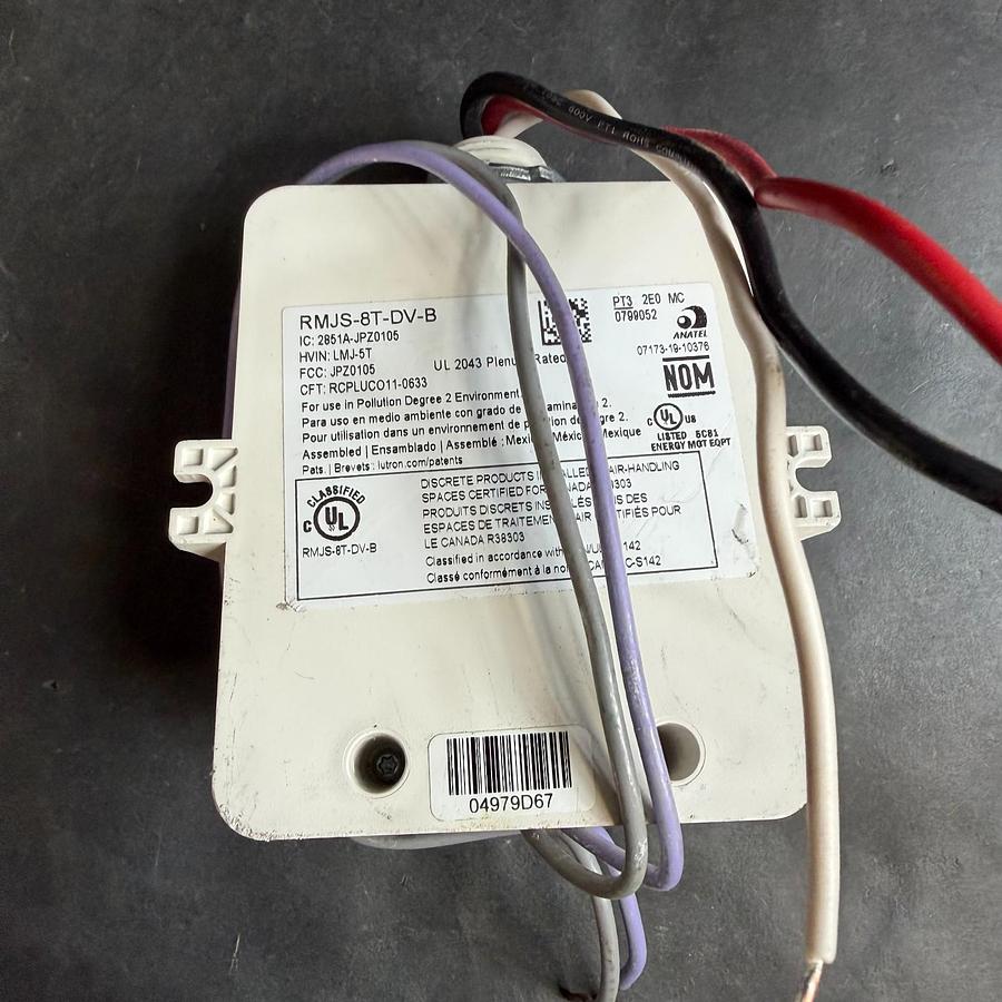Used LUTRON RMJS-8T-DV-8 POWPAK DIMMING MODULE ($50 OBO)