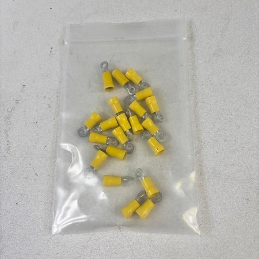 Used THOMAS & BETTS 12-10 AWG YELLOW TERMINAL CONNECTORS 21PCS