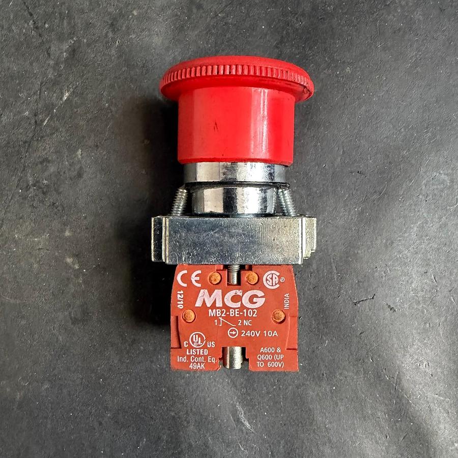 Used MCG MB2-BE-102 RED PUSHBUTTON ($15 OBO)