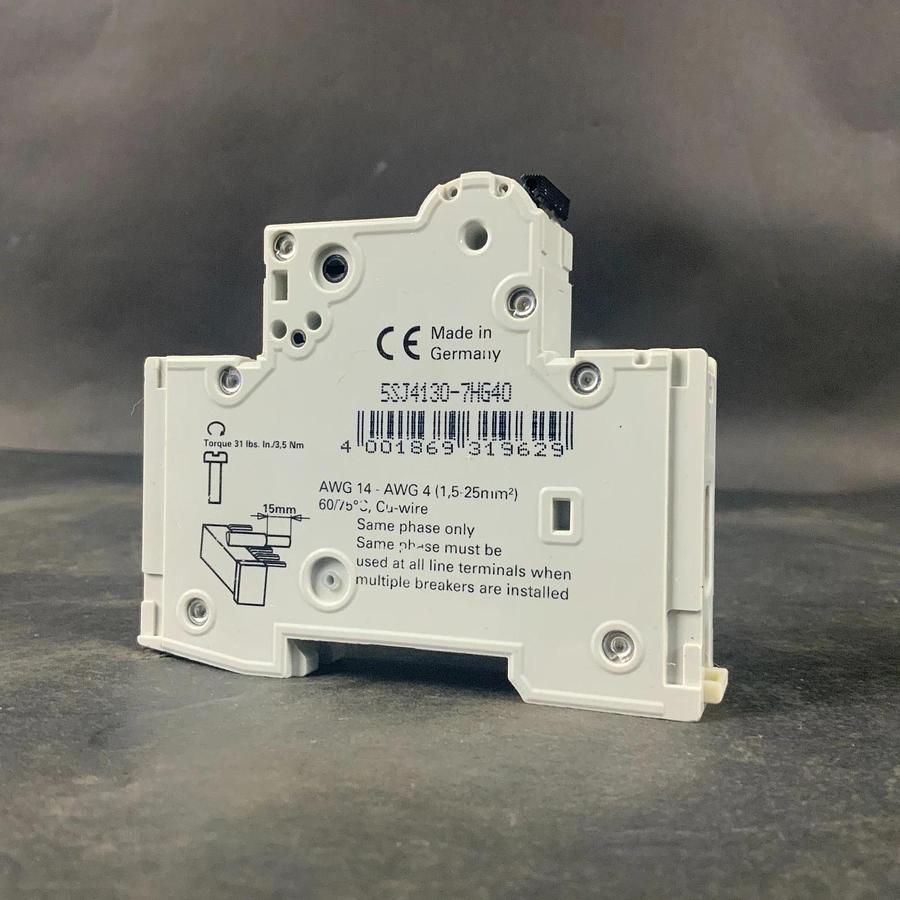 Used SIEMENS 5SJ4130-7HG40 CIRCUIT BREAKER ($25 OBO)