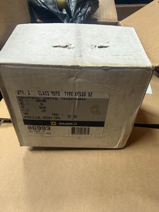 SQUARE D KF150D2 CONTROL TRANSFORMER