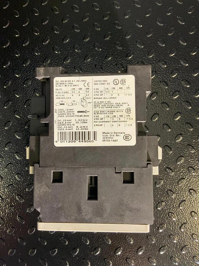 SIEMENS 3RT1023-1BB40 ($129.99/EACH OBO)