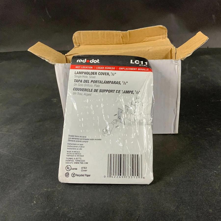 RED DOT LC11 1/2” LAMPHOLDER COVER ($6 OBO)
