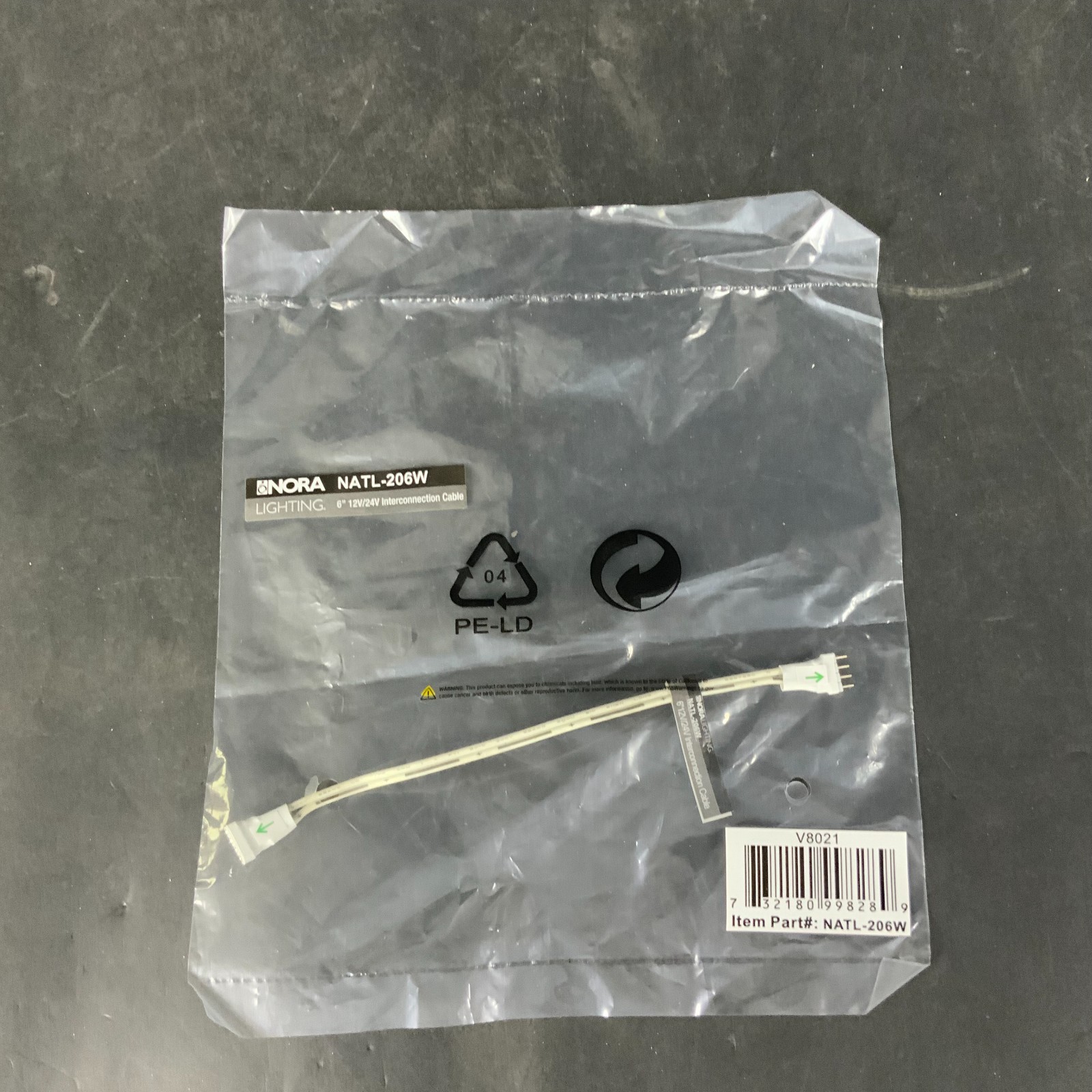 Used NORA LIGHTING NATL-206W INTERCONNECTION CABLE ($5 OBO)