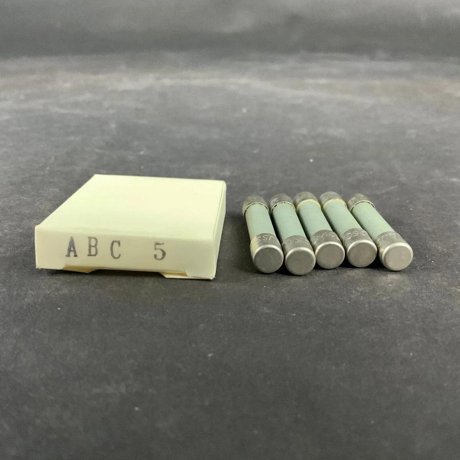 Used BUSSMANN ABC-5 FUSE - SET OF 5 ($6.50 OBO)