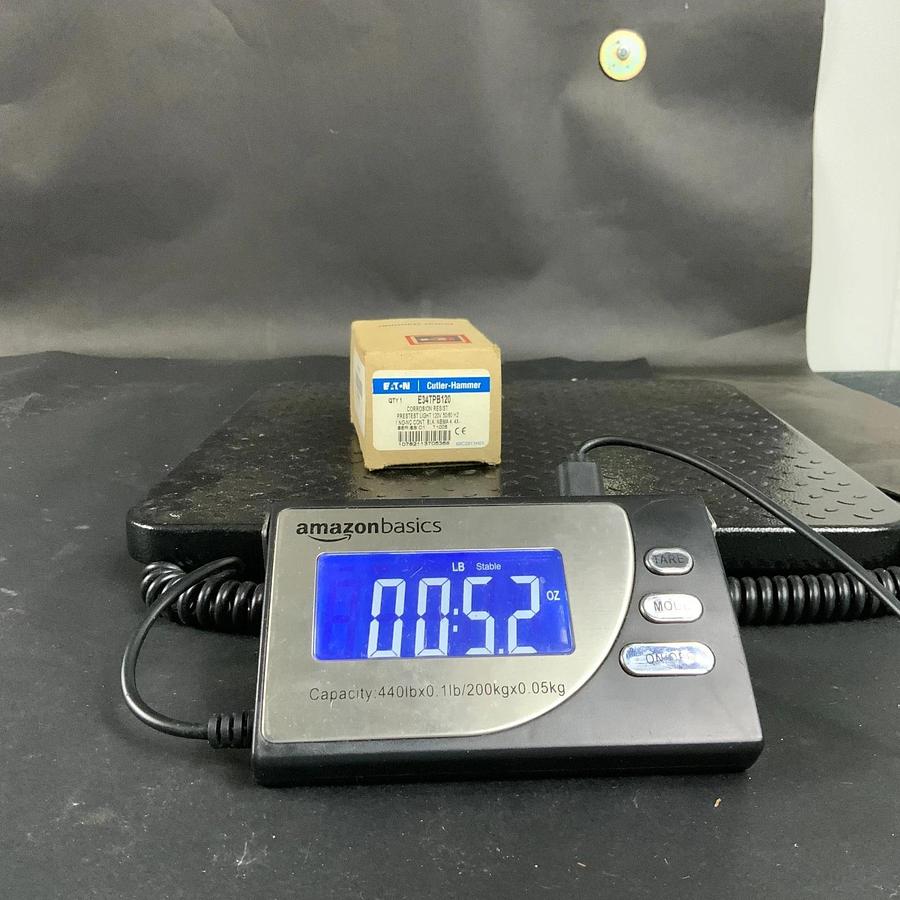 EATON E34TPB120 CORROSION RESISTANT INDICATING LIGHT ($45 OBO)