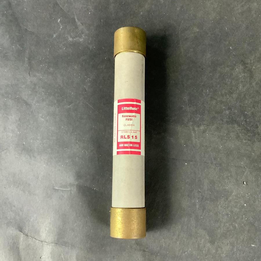 Used LITTELFUSE RLS-15 RENEWABLE FUSE ($6 OBO)