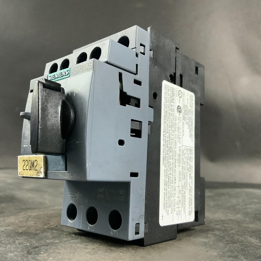 Used SIEMENS 3RV2011-0KA15 SIRIUS CIRCUIT BREAKER ($20 OBO)