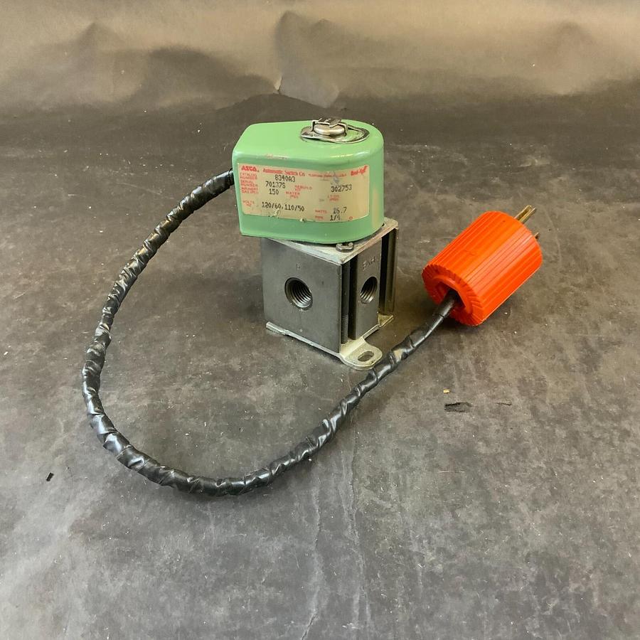 Used ASCO 8340A3 SOLENOID AIR VALVE ($25 OBO)