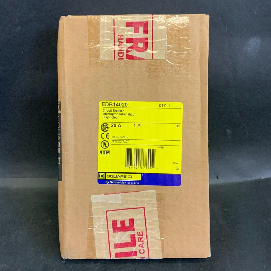 SQUARE D EDB14020 20A CIRCUIT BREAKER ($15 OBO)