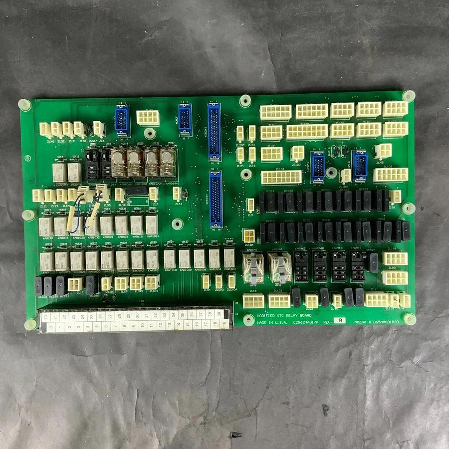 Used MAZAK C2N624A017A REV.B D65MMA01830 VTC RELAY BOARD ($150 OBO)