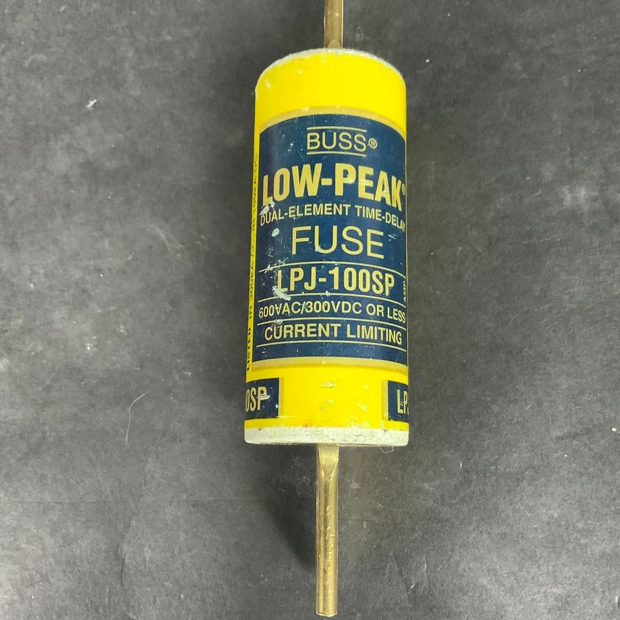 Refurbished BUSSMANN LPJ-100SP LOW PEAK FUSE ($19 OBO) - REFURBISHED