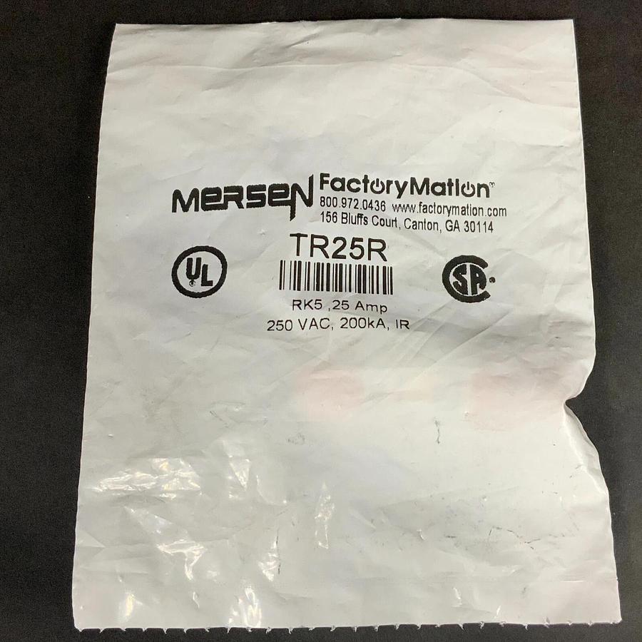 FERRAZ SHAWMUT TR25R FUSE - INDIVIDUALLY WRAPPED ($7 OBO)