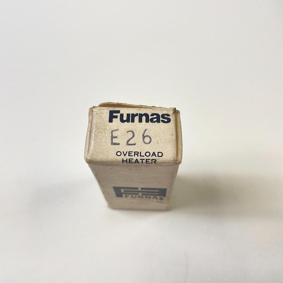 Used FURNAS E26 THERMAL OVERLOAD HEATER ELEMENT TYPE E BIMETAL STANDARD TRIP OEM