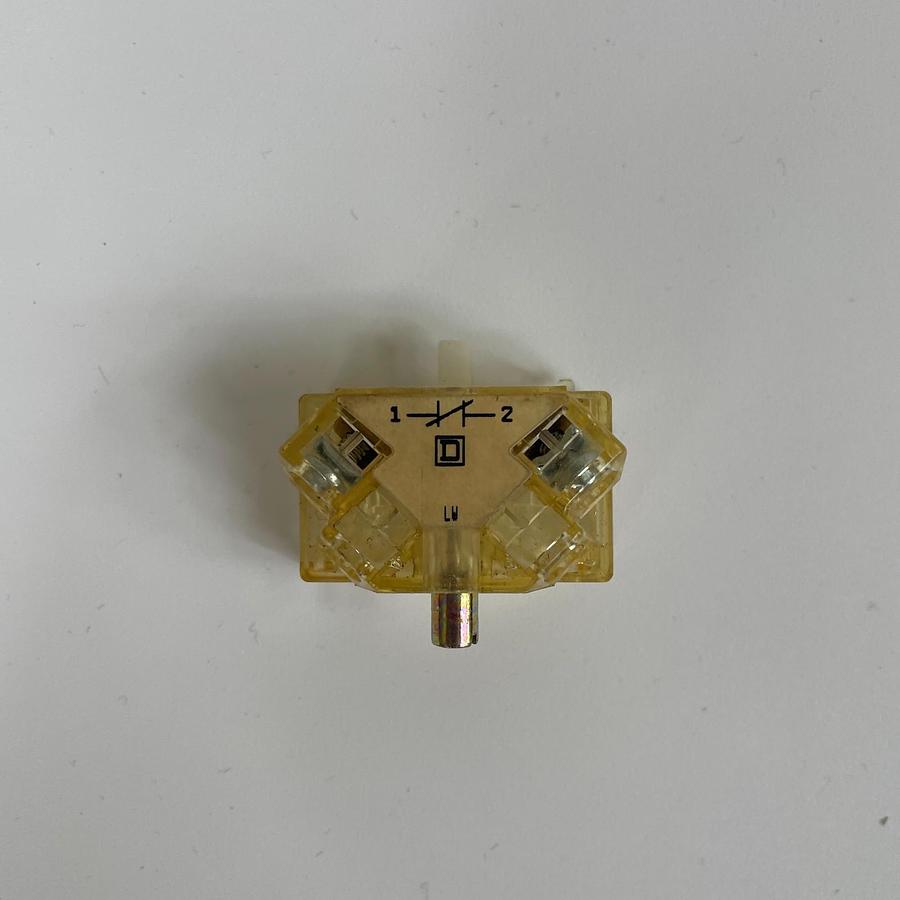 Used SQUARE D 9001KA3 SERIES H CONTACT BLOCK 1NC 600VAC 10A 30MM PUSHBUTTON OEM
