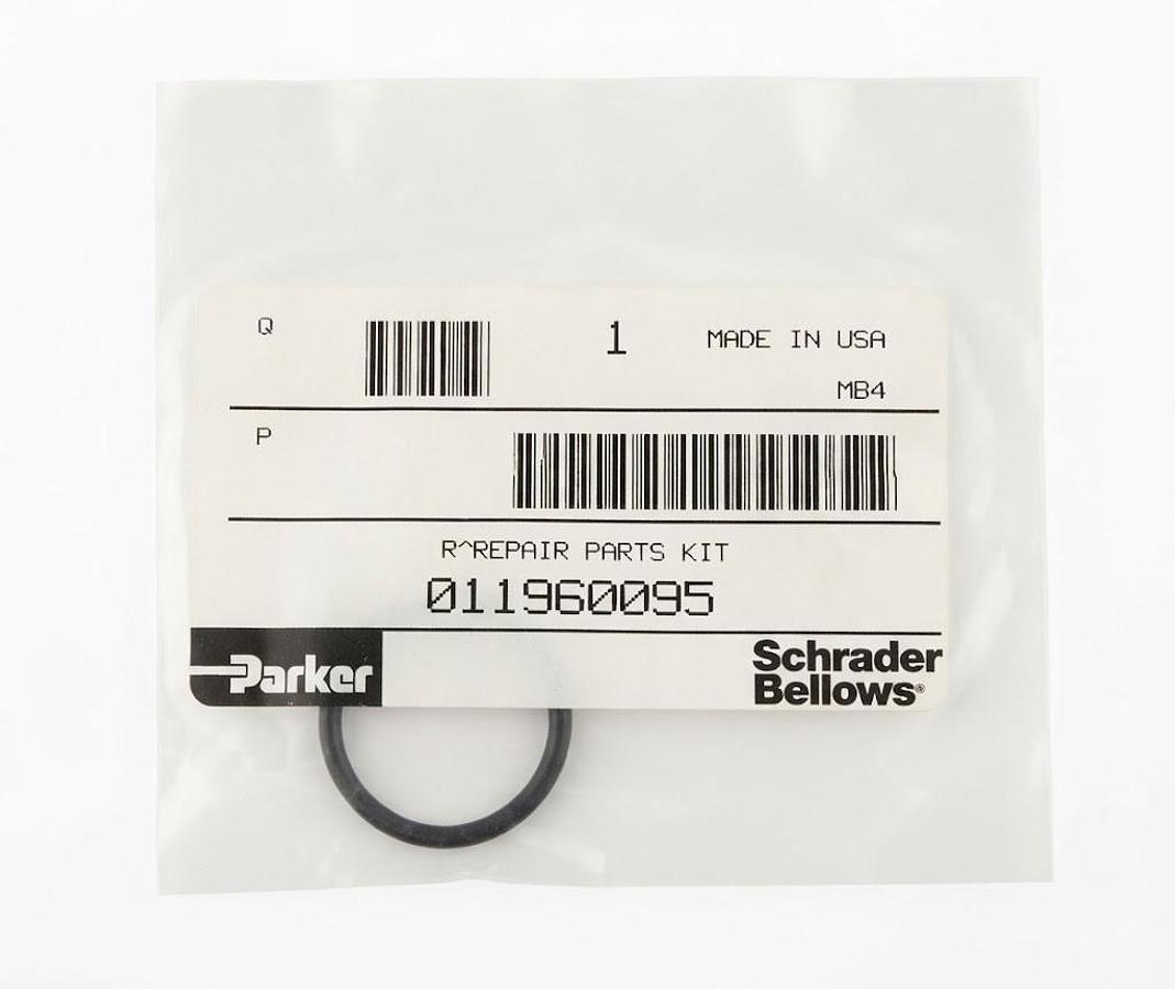 PARKER SCHRADER BELLOWS 011960095 POPPET VALVE O-RING REPAIR KIT NIP SEALED