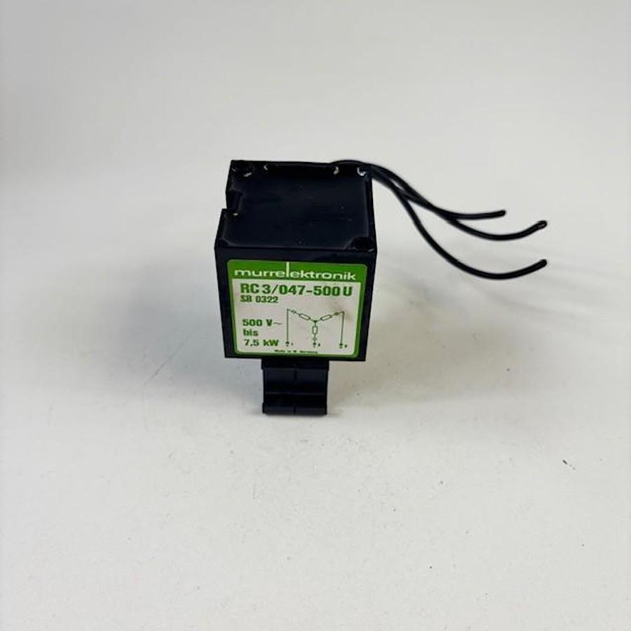 Used MURRELEKTRONIK RC 3/047-500 U MOTOR SURGE SUPPRESSOR