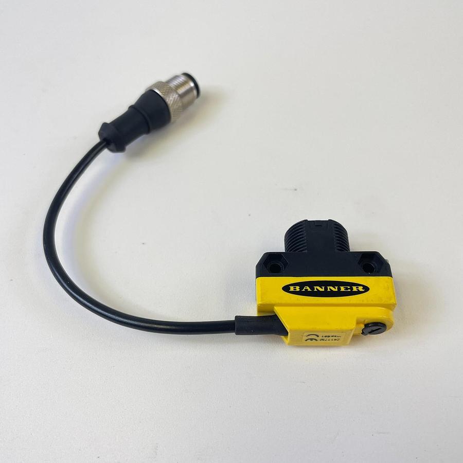 Used BANNER QS18VN6LPQ5 PHOTOELECTRIC SENSOR 10-30VDC INDUSTRIAL AUTOMATION SENSOR