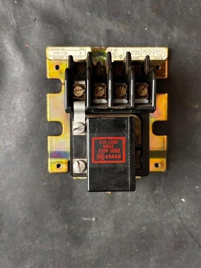 Used ALLEN BRADLEY 69A86 CONTACTOR / STARTER COIL