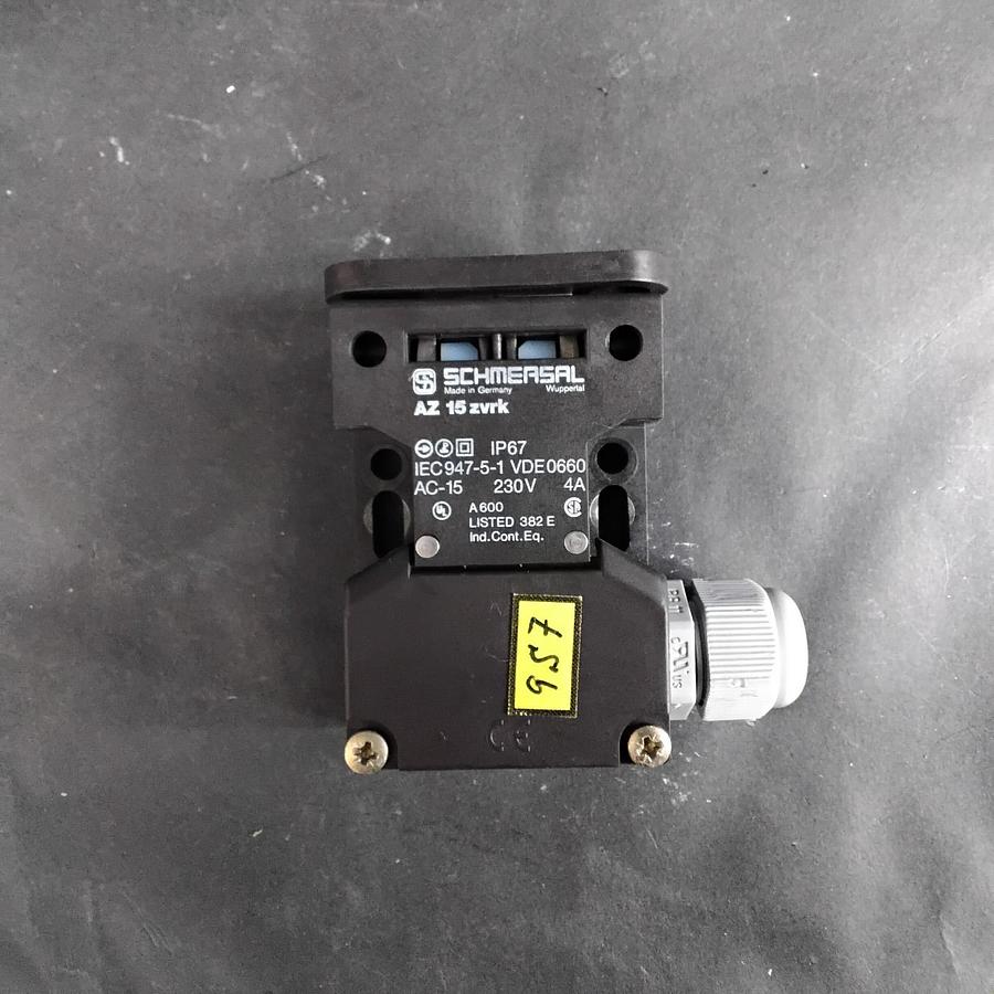 Used SCHMERSAL AZ 15 ZVRK SAFETY INTERLOCK SWITCH ($30 OBO)