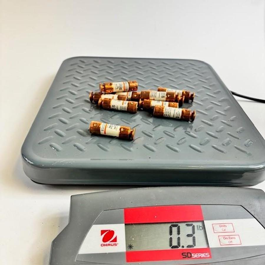 Used MERSEN TRI-ONIC TR10R FUSES - SET OF 10