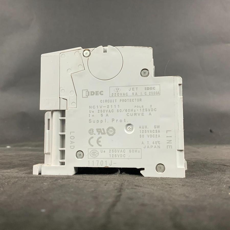 Used IDEC NC1V-21 5A CIRCUIT PROTECTOR ($20 OBO)