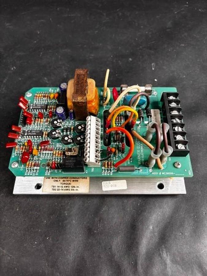 Used WARNER ELECTRIC BRONCO II MODEL 161S DC MOTOR DRIVE ($300 OBO)