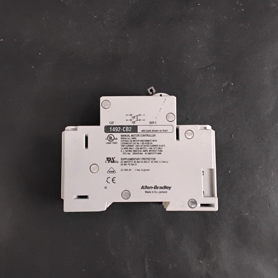 Used ALLEN-BRADLEY 1492-CB2 CIRCUIT BREAKER ($8 OBO)