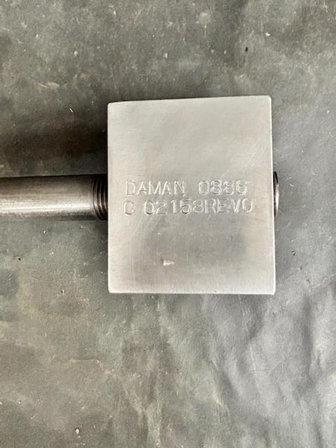 Used DAMAN PRODUCTS C 02158REV0 HYDRAULIC MANIFOLD BLOCK