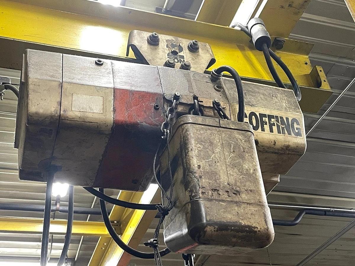 Used Freestanding Bridge Crane - 18'L x 10'W x 11'T - 2 Ton Capacity - ($23,000 OBO)